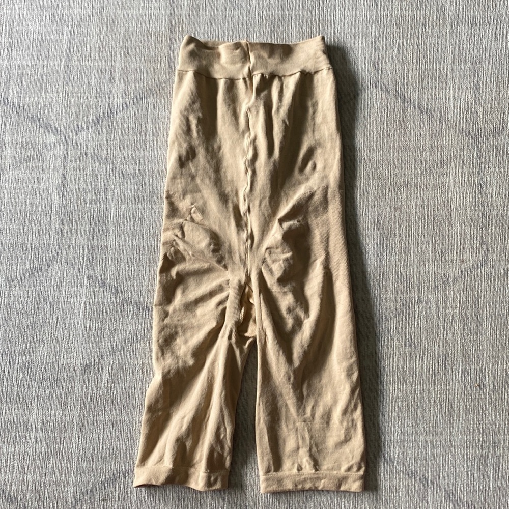 Luleh Highwaisted Spandex/Spanx Shapewear Shorts - Nude